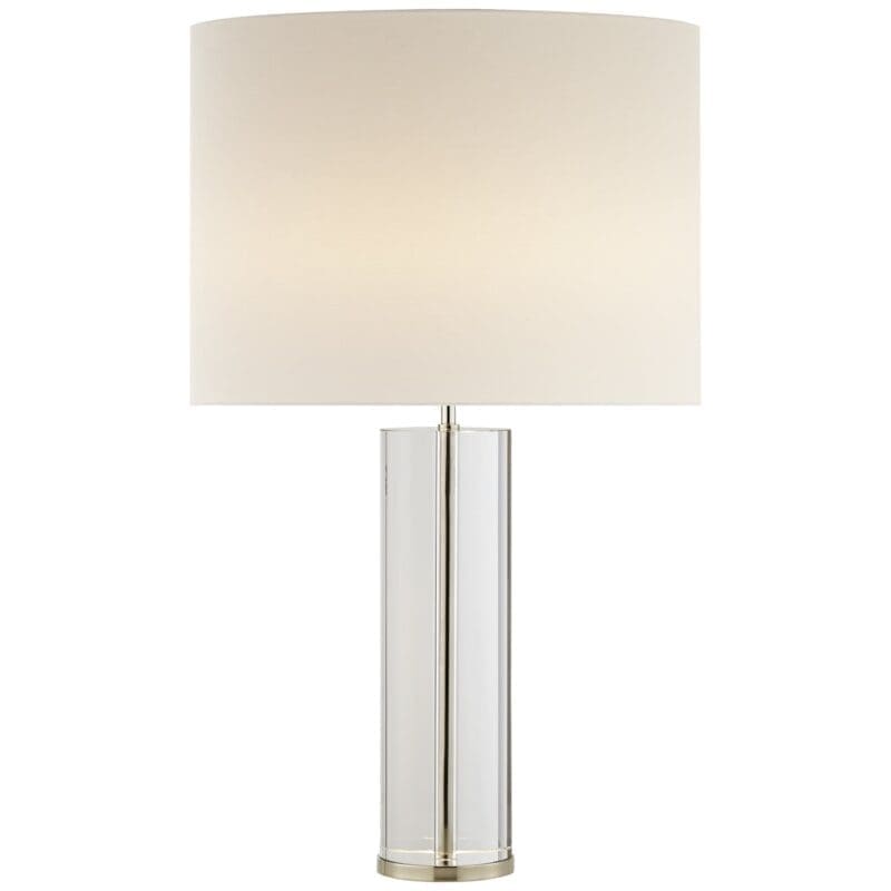 Lampe de table Lineham avec abat-jour en lin