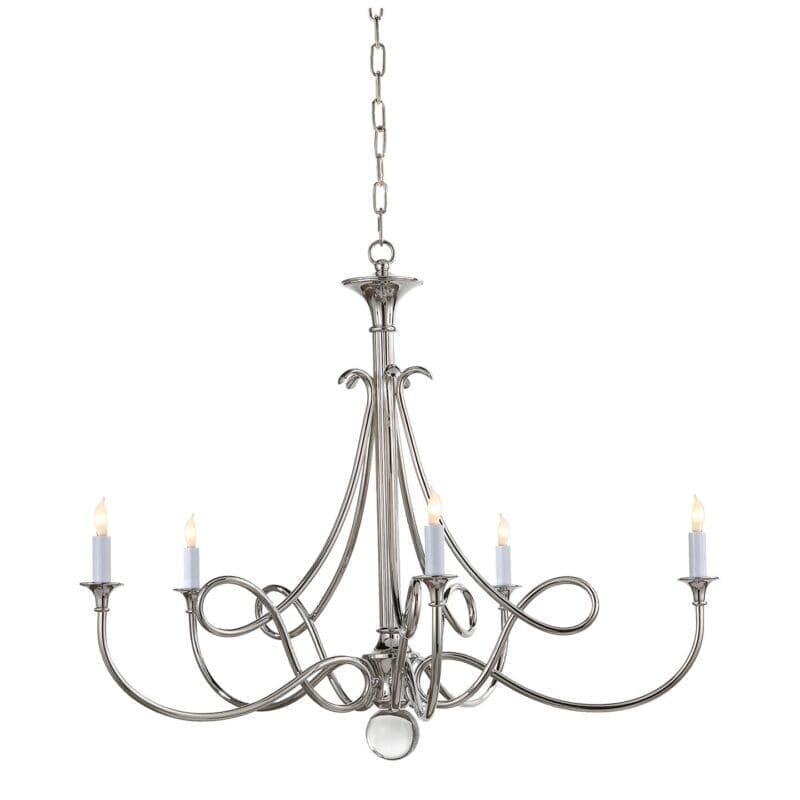 Double Twist Large Chandelier - Avenue Design high end lighting in Montreal