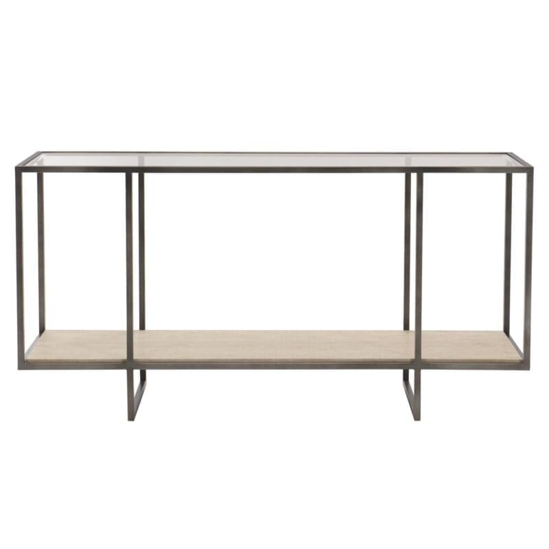 Harlow Metal Console Table - Avenue Design high end furniture in Montreal