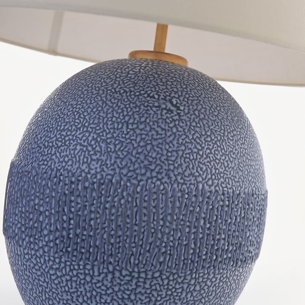 ARN3655BLBL_DET1 Toulon Table Lamp - Avenue Design high end lighting in Montreal