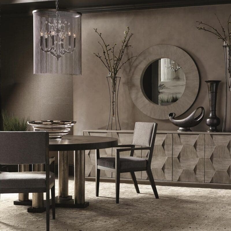 Linea Round Dining Table - Avenue Design high end furniture in Montreal