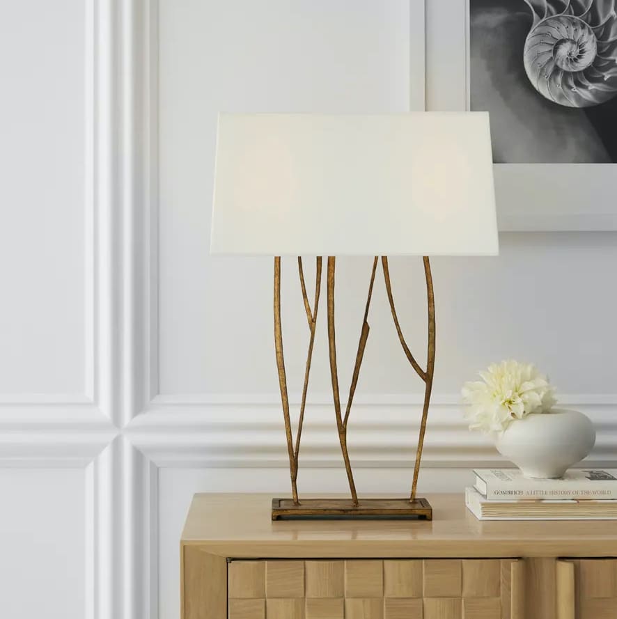 S3051GIL_R Aspen Console Lamp - Avenue Design high end lighting in Montreal