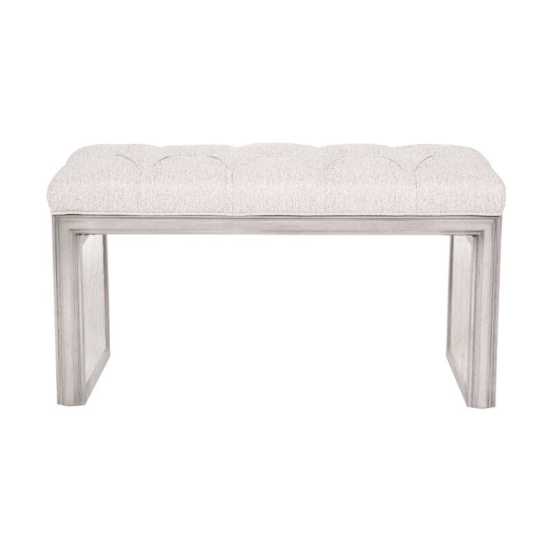 Blair Tufted Mirror Bench - Avenue Design high end furniture in Montreal