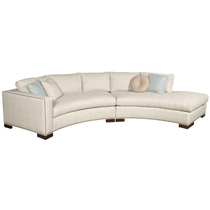 Bennett Curved sectional - Avenue Design Montreal