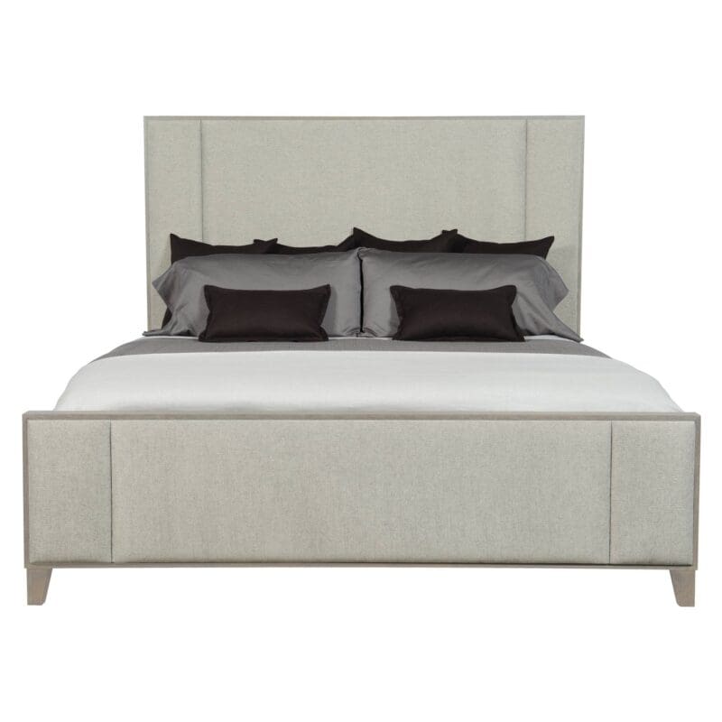 Linea Upholstered Panel Bed - Avenue Design high end furniture in Montreal