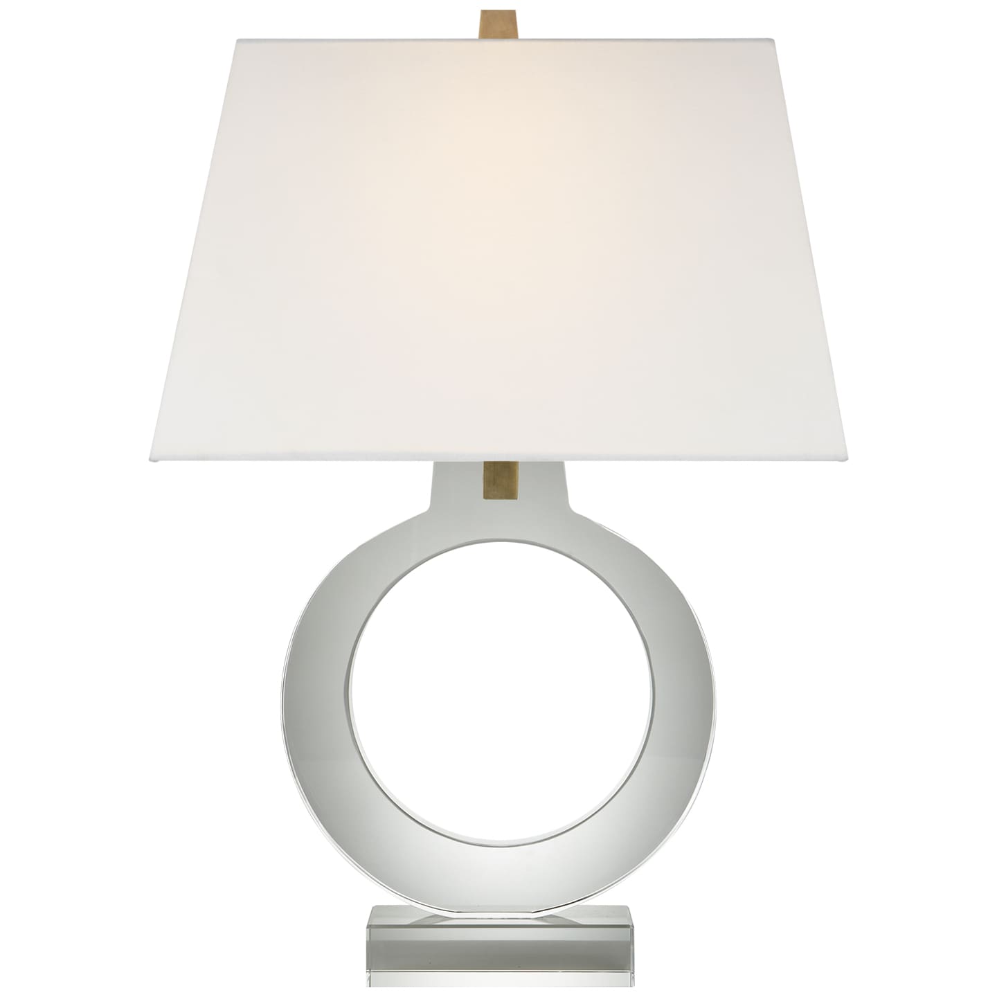 cha8970cgl_1 Ring Form Large Table Lamp - Avenue Design high end lighting in Montreal