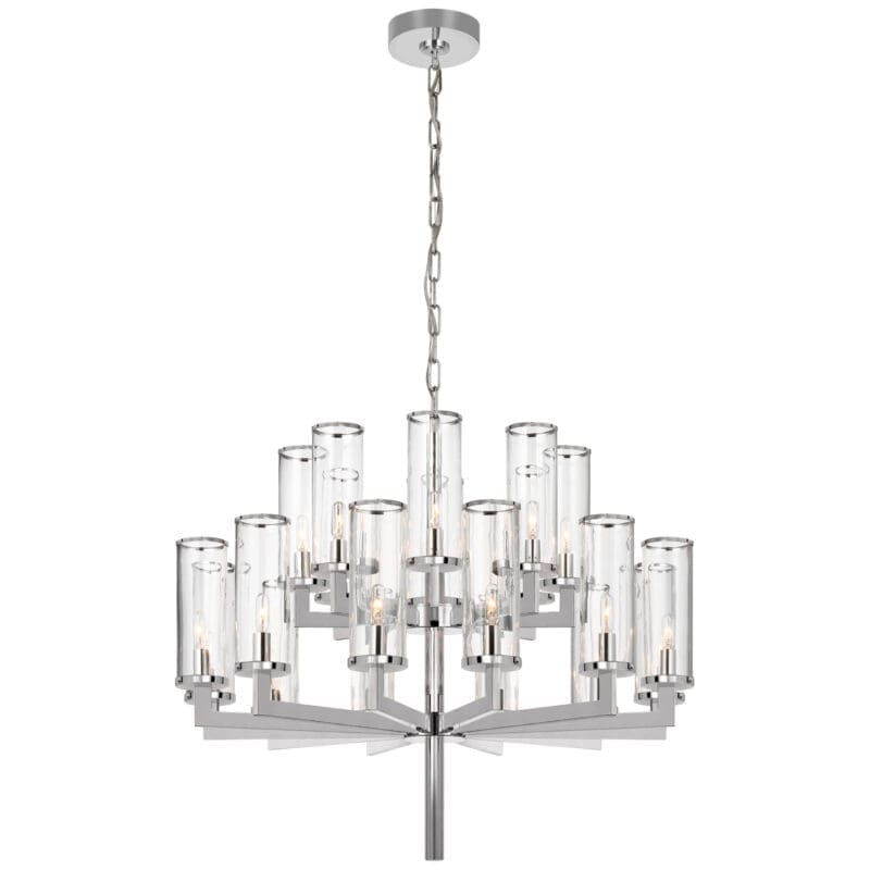 Liaison Double Tier Chandelier - Avenue Design high end lighting in Montreal