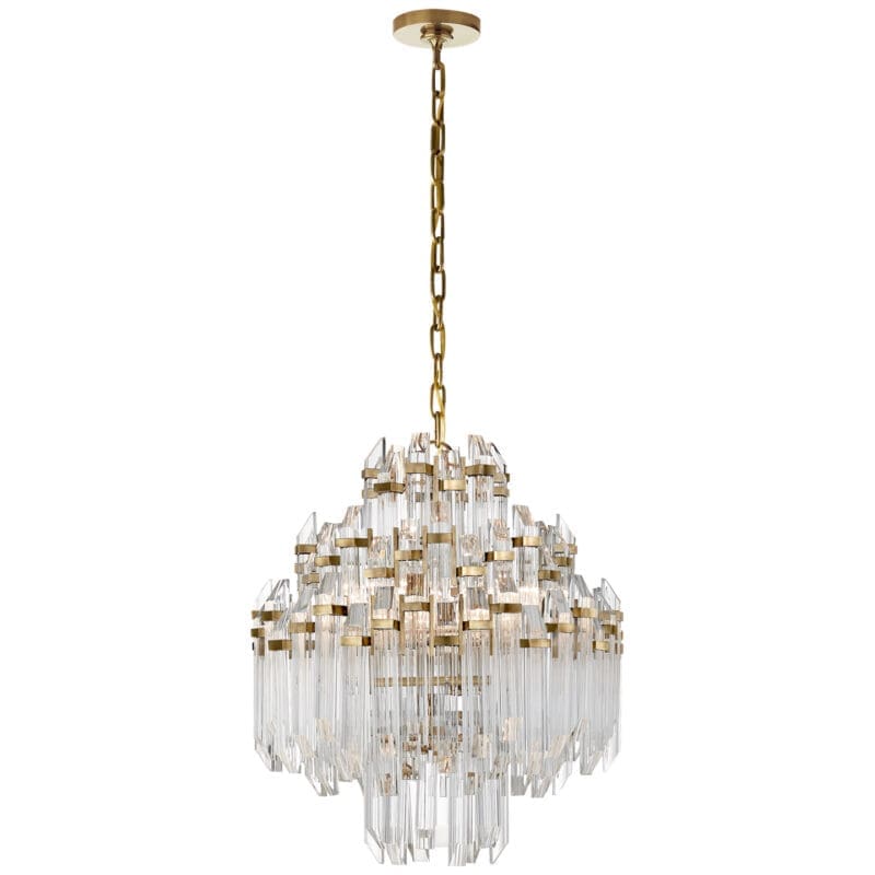 Adele Four Tier Waterfall Chandelier - Avenue Design high end lighting in Montreal