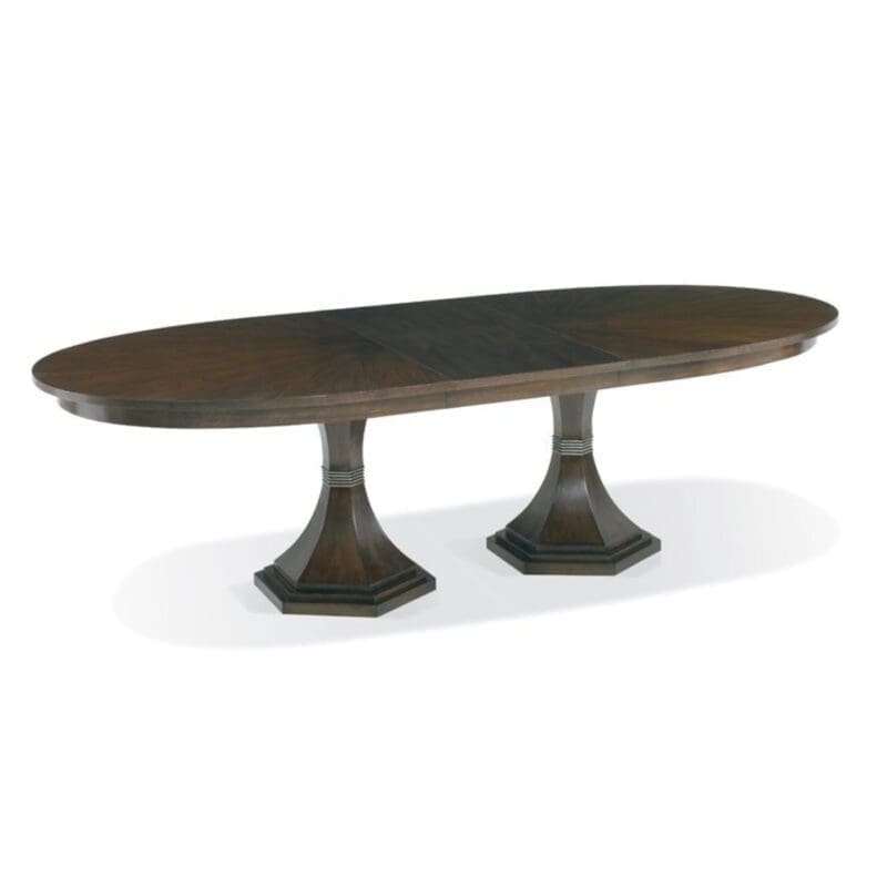 Paxton Double Pedestal Table