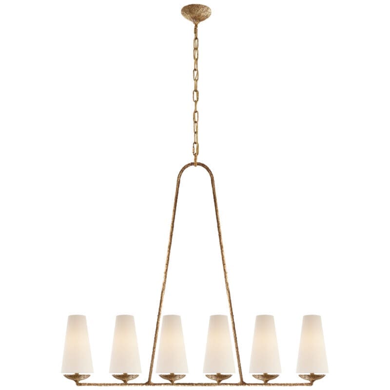 Fontaine Linear Chandelier - Avenue Design high end lighting in Montreal
