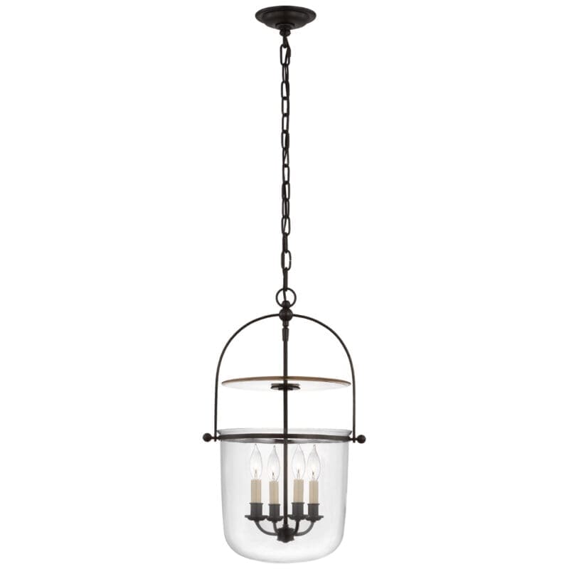 Lorford Small Smoke Bell Lantern - Avenue Design high end lighting in Montreal