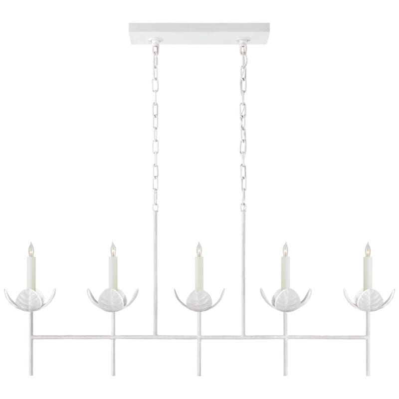Illana Large Linear Chandelier - Avenue Design high end lighting in Montreal