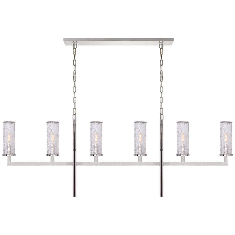 Liaison Linear Chandelier - Avenue Design high end lighting in Montreal