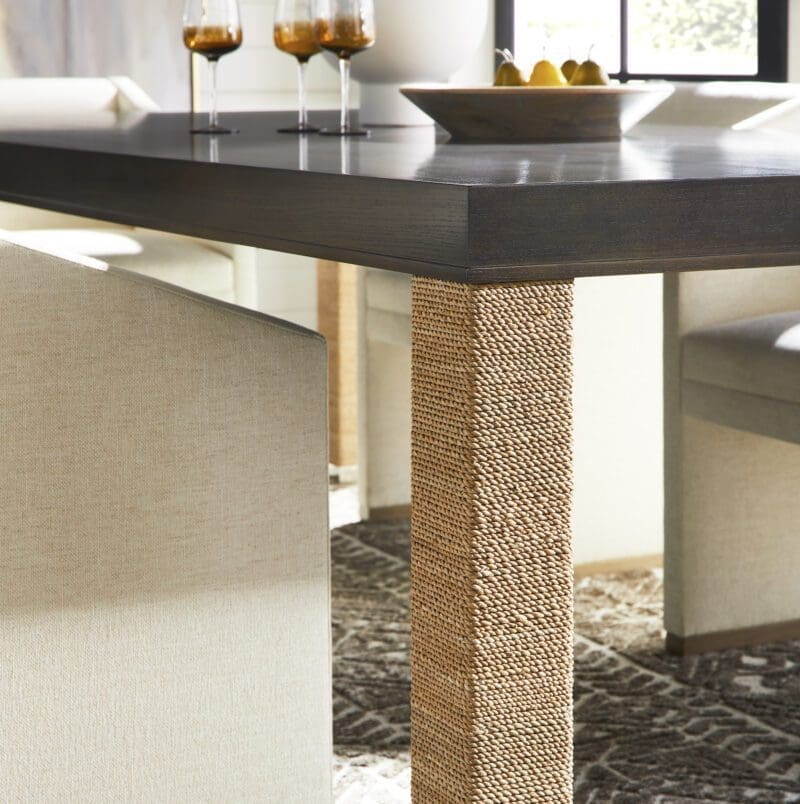 Woven Dining Table - Avenue Design Montreal