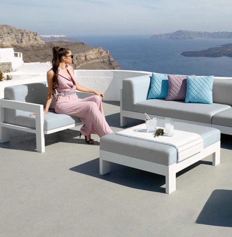 Lavi Outdoor Sofa, Ottoman and Chair - Avenue Design Montreal