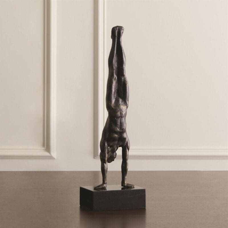 Hand Stand in Bronze Sculpture - Avenue Design Montreal