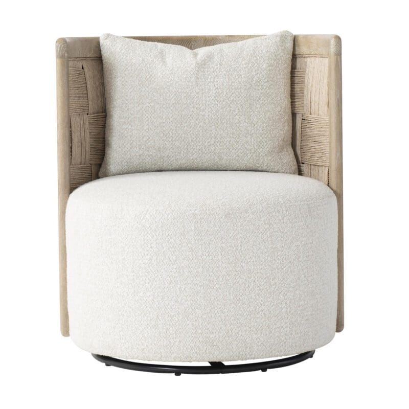 Gustavia Swivel Chair - Avenue Design high end furniture in Montreal