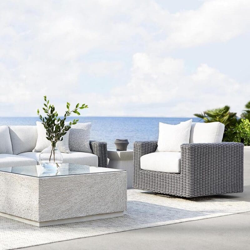 Capri Outdoor Swivel Chair - Avenue Design high end furniture in Montreal