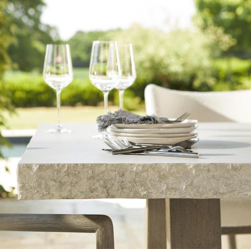 Trouville Outdoor Dining Table - Avenue Design high end furniture in Montreal