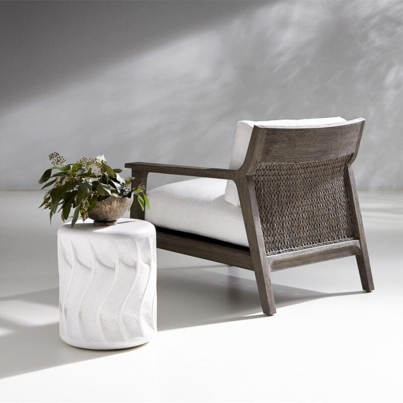 Coquille Outdoor Accent Table - Avenue Design high end outdoor furniture in Montreal
