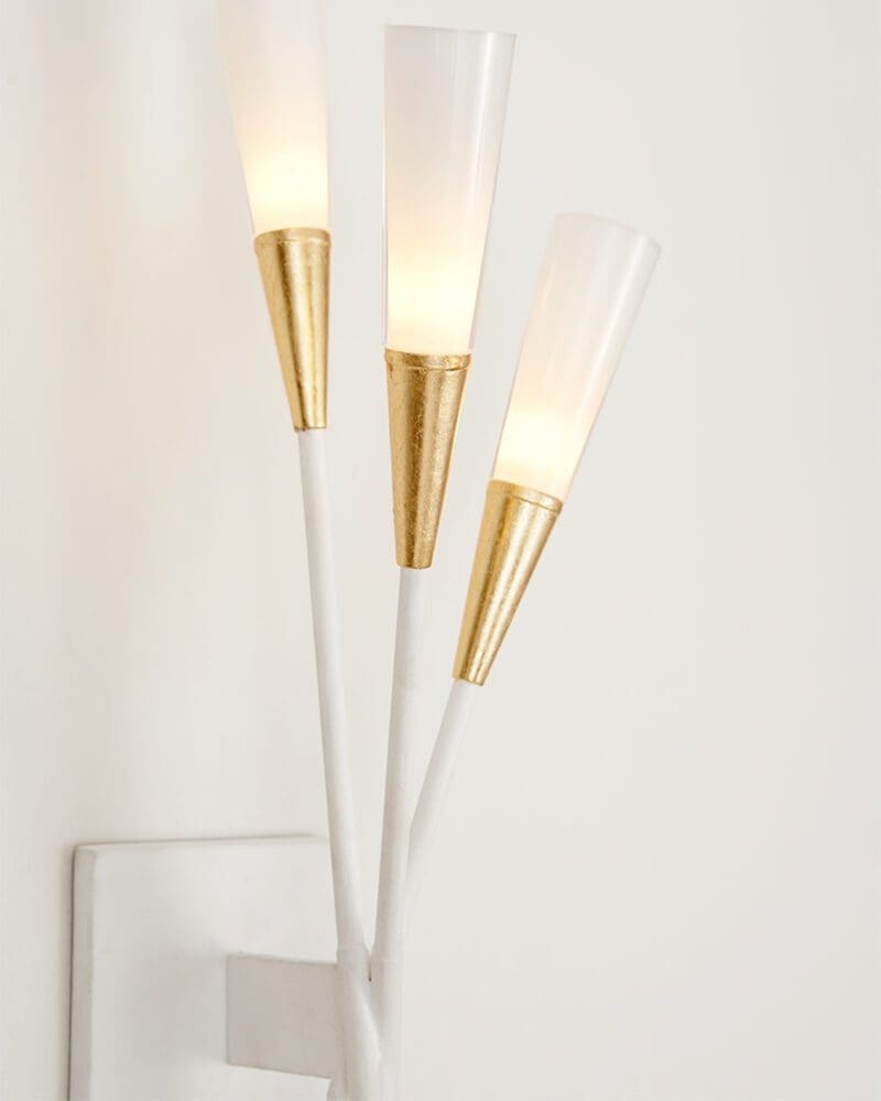 Stellar Triple Tail Sconce - Avenue Design high end lighting in Montreal