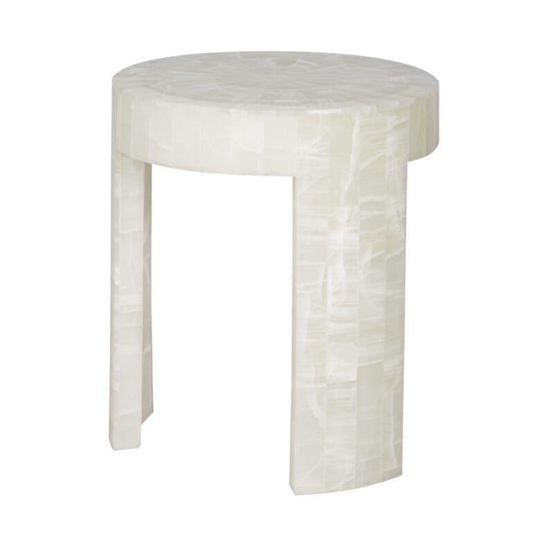 Meridian Round End Table  - Avenue Design high end furniture in Montreal