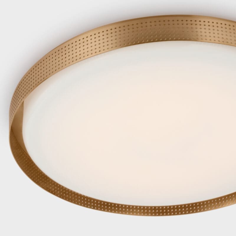 Precision 24" Round Flush Mount - Avenue Design high end lighting in Montreal