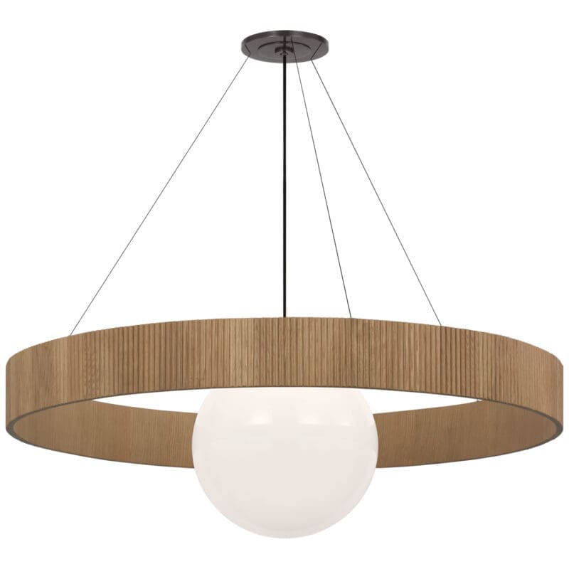 Arena 53" Ring and Globe Chandelier - Avenue Design high end lighting in Montreal