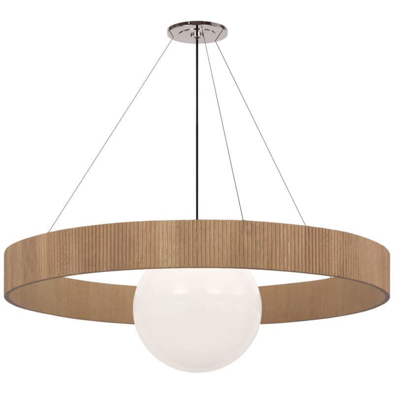 Arena 53" Ring and Globe Chandelier - Avenue Design high end lighting in Montreal