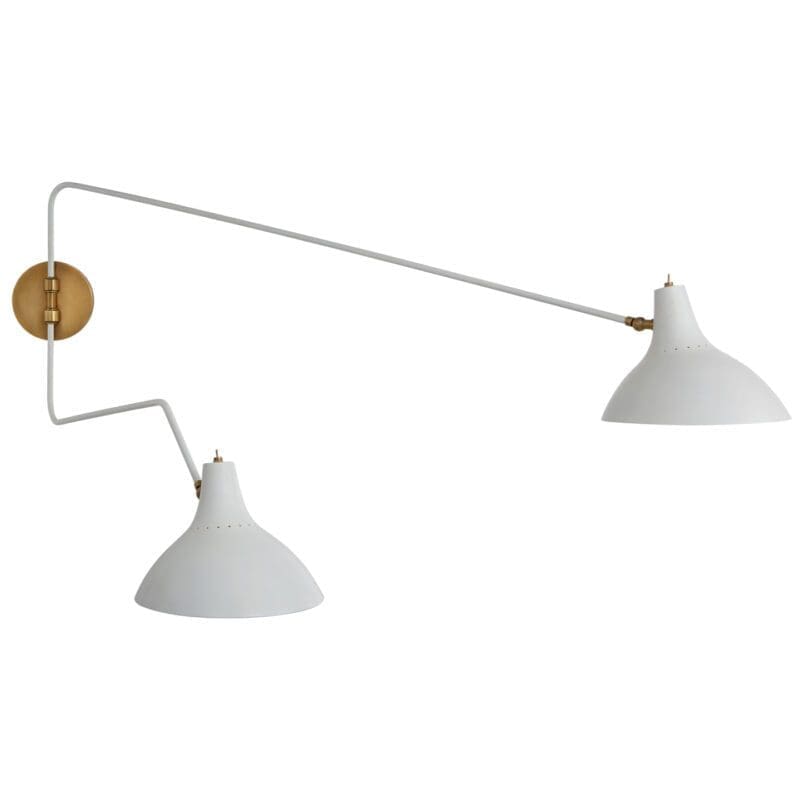 Charlton Large Double Wall Light - Avenue Design high end lighting and accessories in Montreal