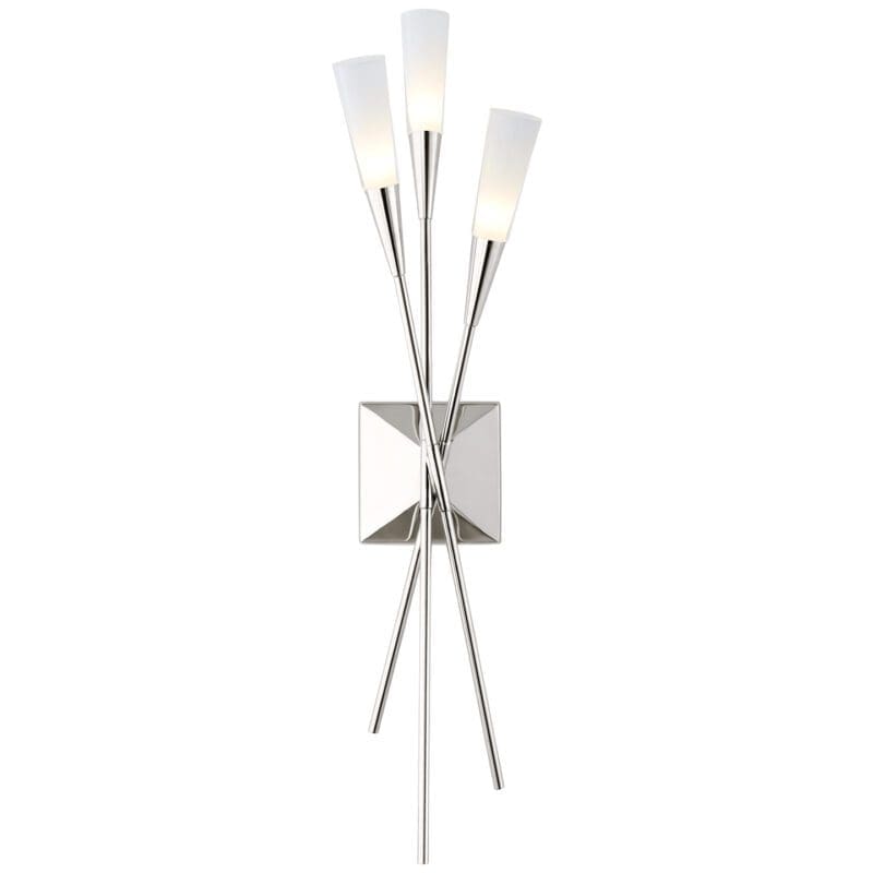 Stellar Triple Tail Sconce - Avenue Design high end lighting in Montreal