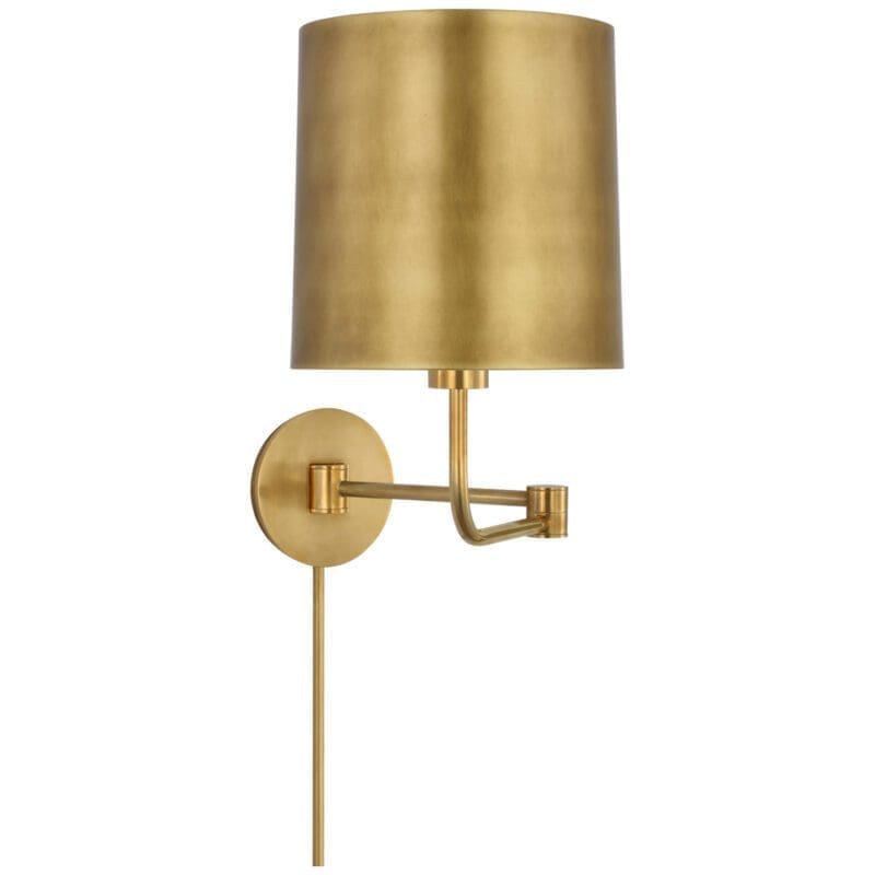 Go Lightly Swing Arm Wall Light - Avenue Design high end lighting in Montreal