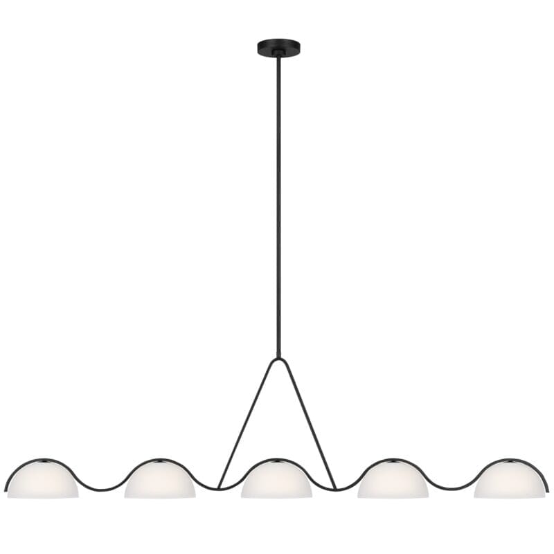Nido Extra Large Linear Chandelier - Avenue Design high end lighting in Montreal