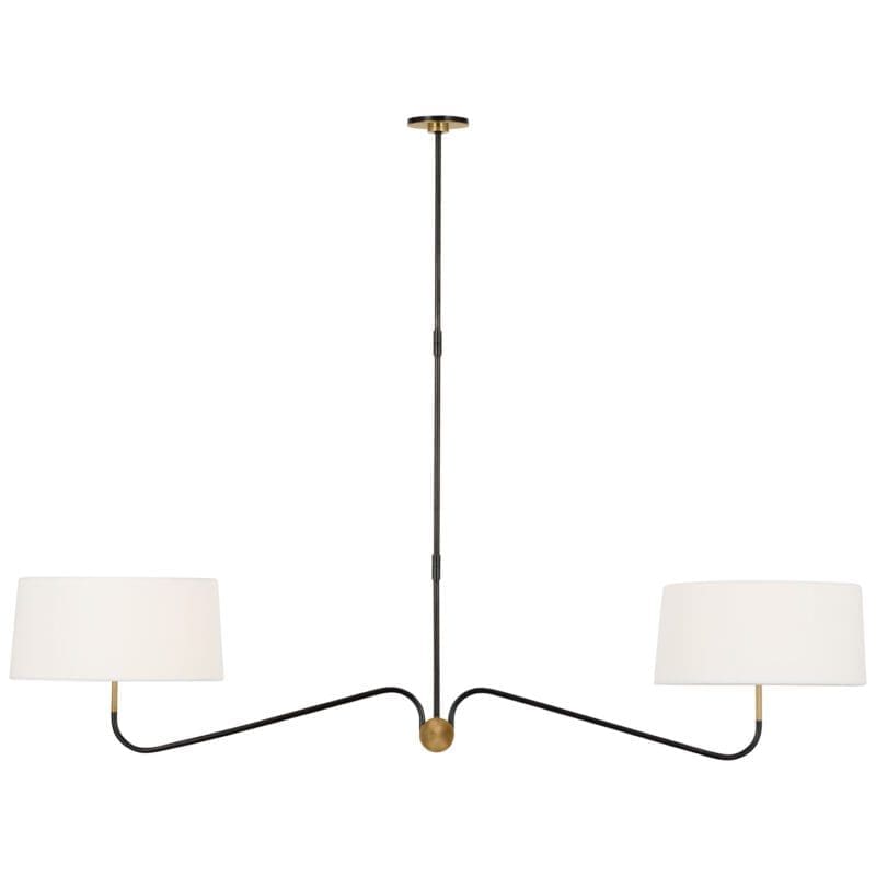 Canto 68" Linear Chandelier - Avenue Design high end lighting in Montreal