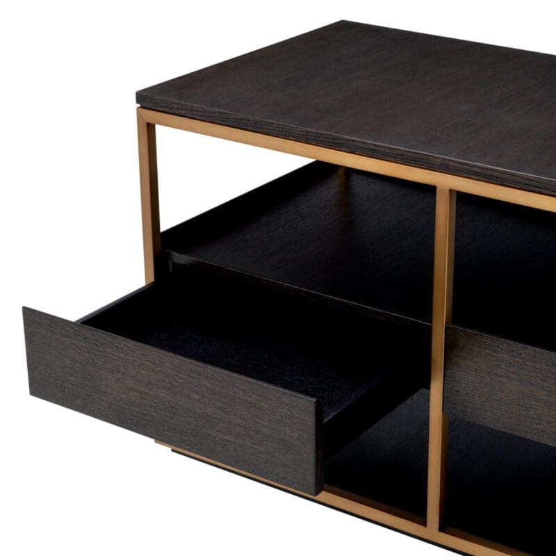 Parker Media Cabinet - Avenue Design high end furniture in Montreal