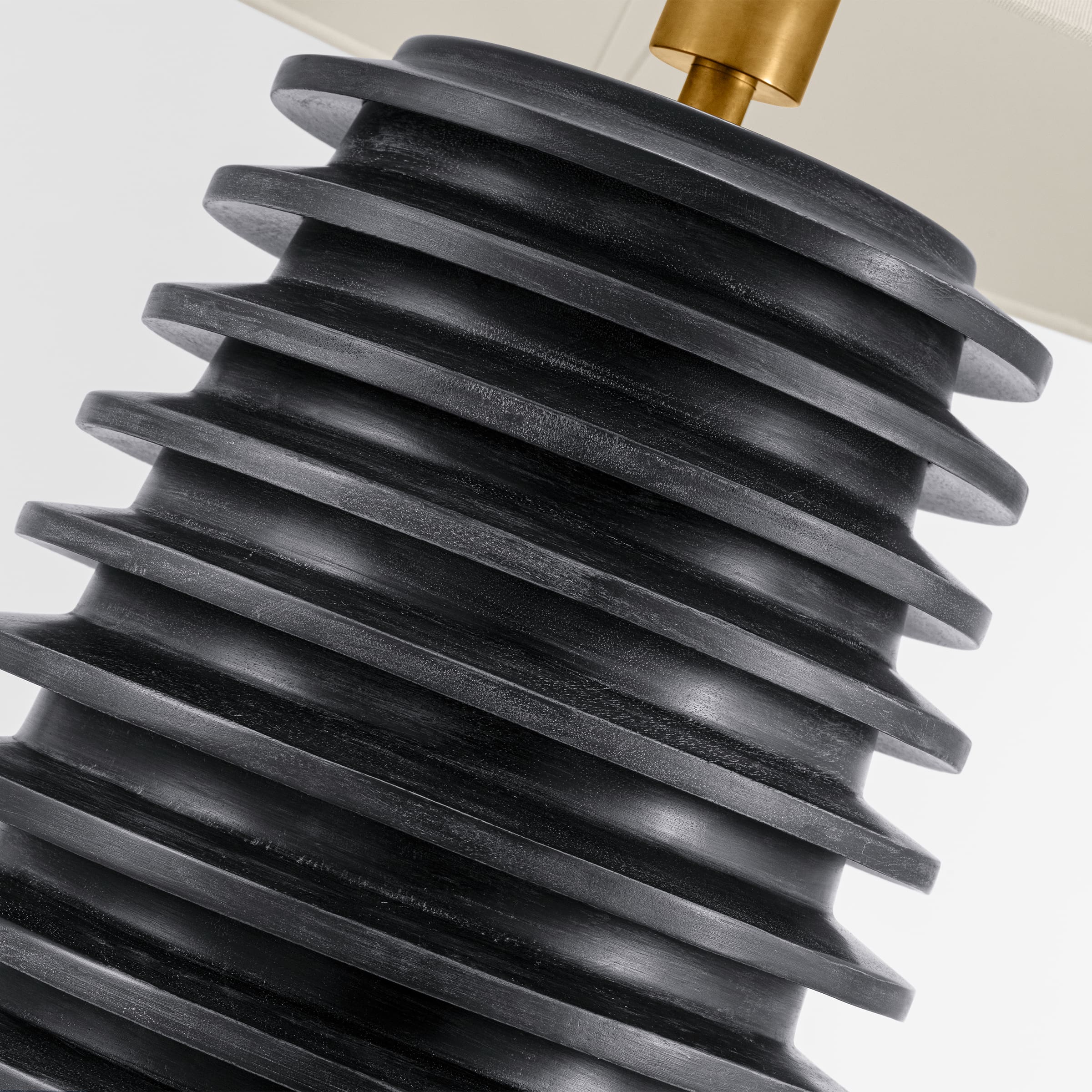 VCS_KW_KW3716EBOL_D7 Crenelle 27" Stacked Table Lamp - Avenue Design high end lighting in Montreal