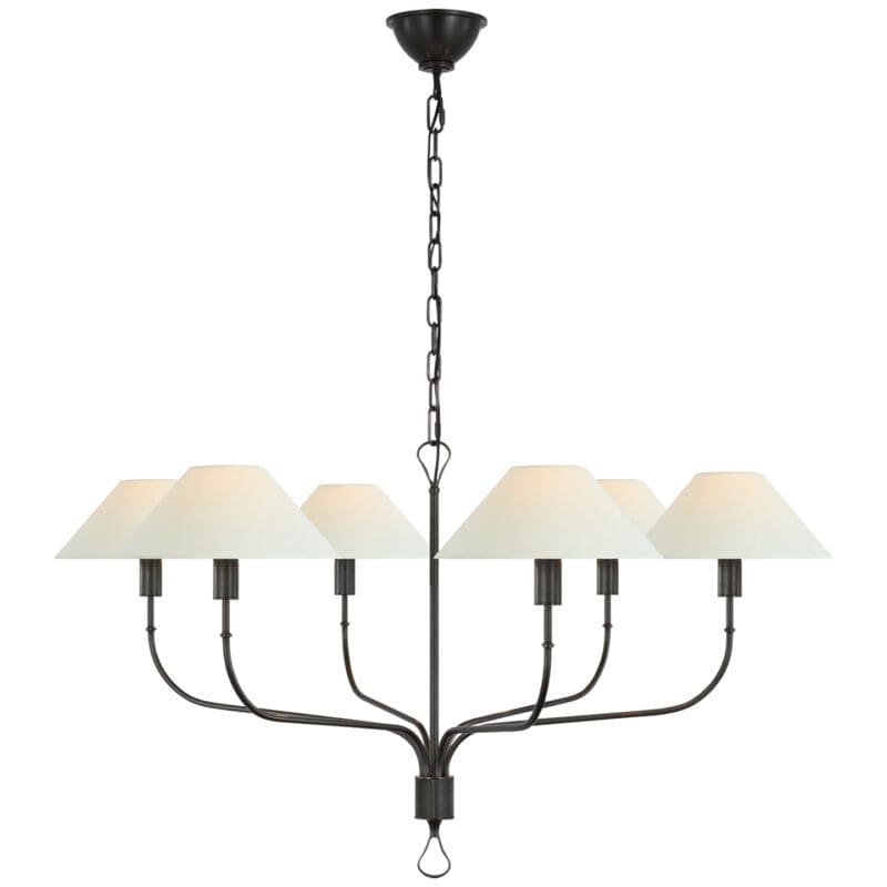 Griffin Extra Large Tail Chandelier - Avenue Design high end lighting in Montreal