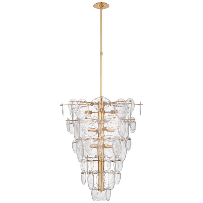 Loire Cascading Chandelier - Avenue Design high end lighting in Montreal