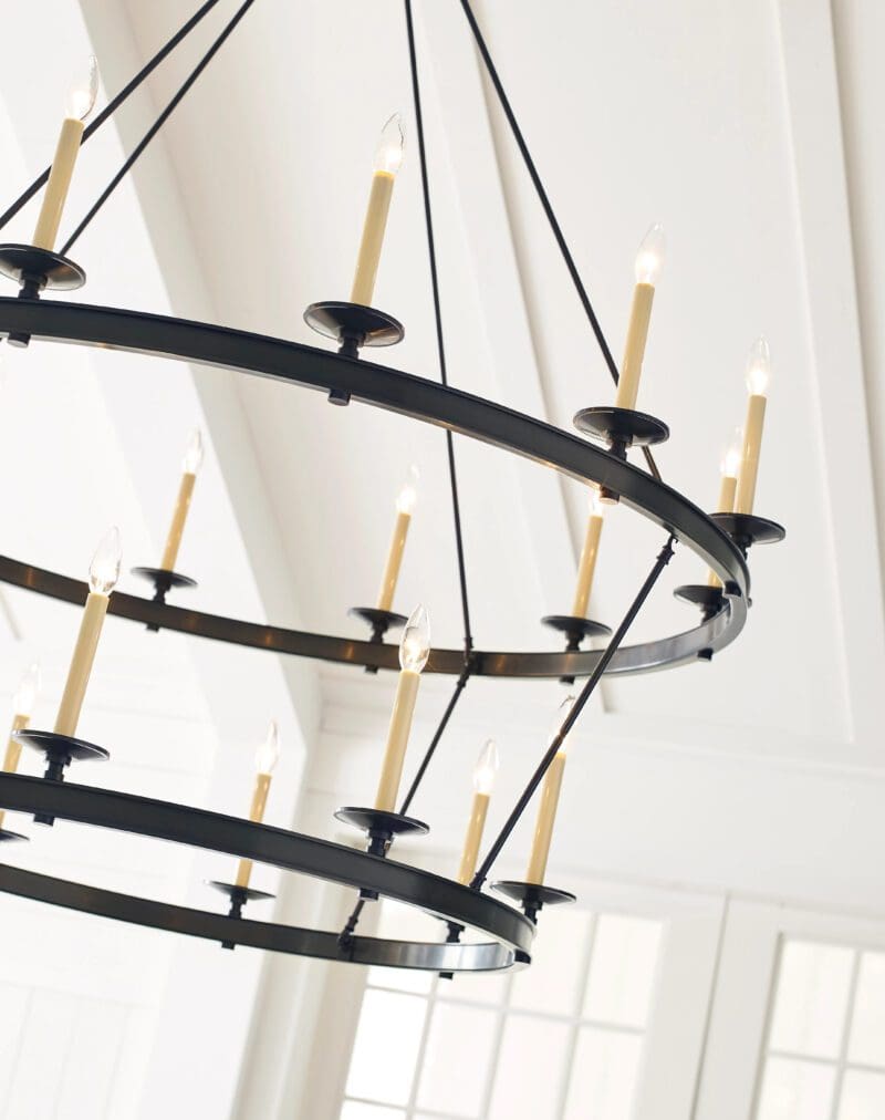 Launceton Grande Two Tiered Chandelier - Avenue Design high end lighting in Montreal