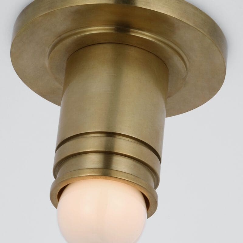 Top Hat Mini Monopoint Flush Mount - Avenue Design high end lighting in Montreal