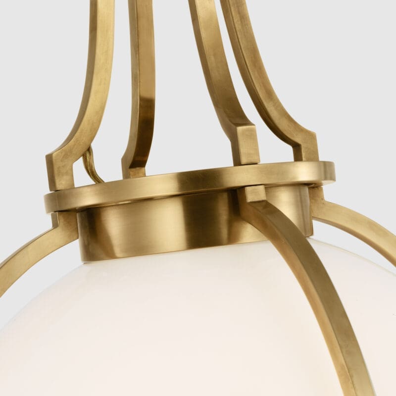 Gracie Medium Captured Globe Pendant - Avenue Design high end lighting in Montreal