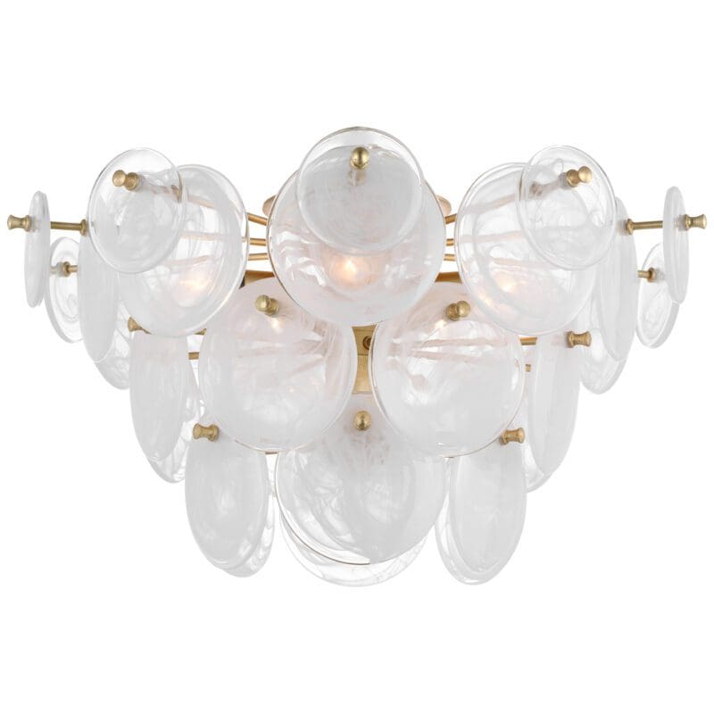 Loire Large Tiered Flush Mount - Avenue Design high end lighting in Montreal