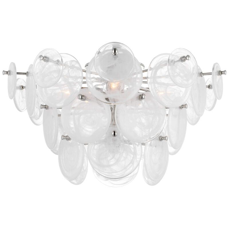 Loire Large Tiered Flush Mount - Avenue Design high end lighting in Montreal