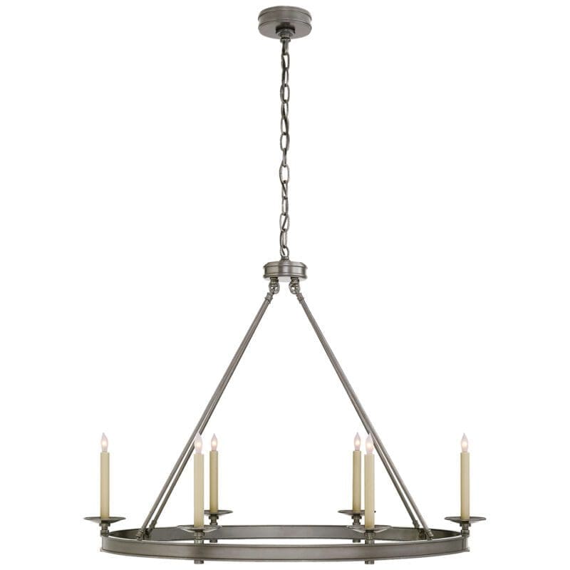 Launceton Large Oval Chandelier - Avenue Design high end lighting in Montreal