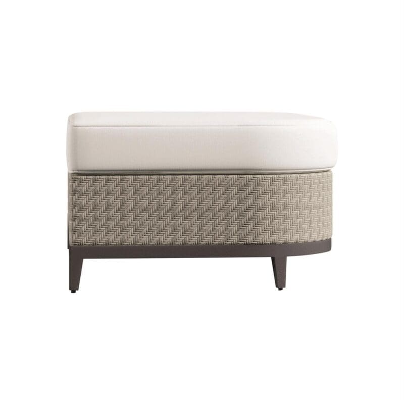 Captiva Outdoor Ottoman - Avenue Design high end outdoor furniture in Montreal