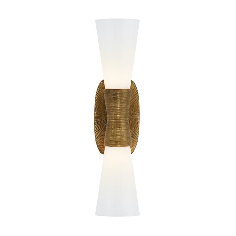 Utopia Small Double Bath Sconce - Avenue Design high end lighting in Montreal