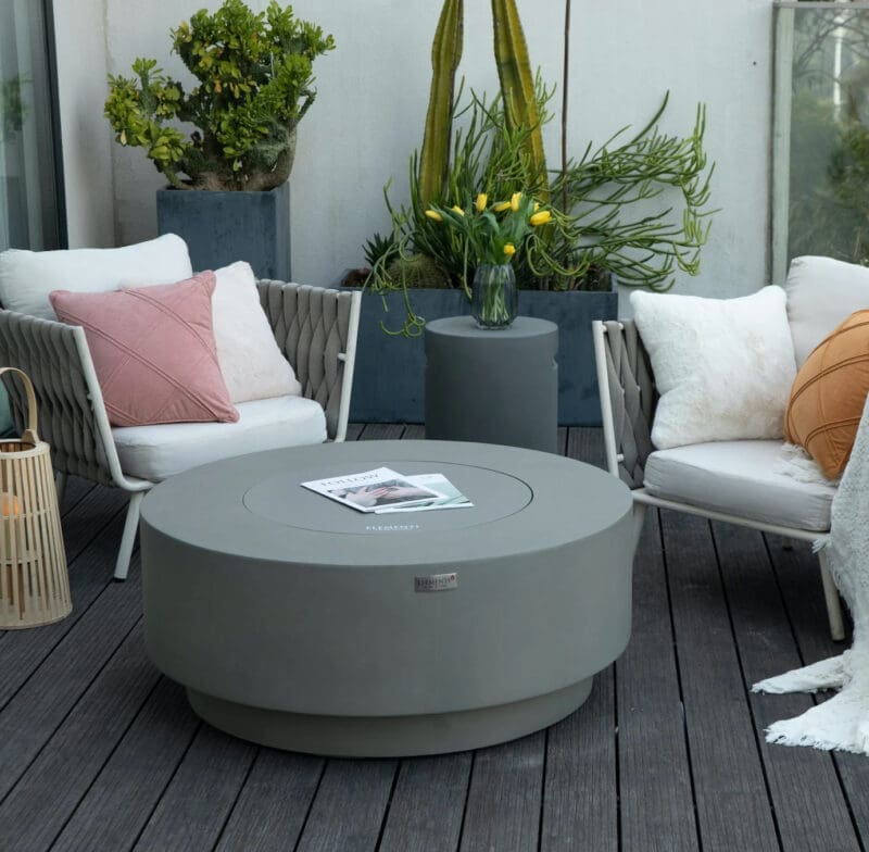 Colosseo Fire Table - Avenue Design high end outdoor furniture in Montreal