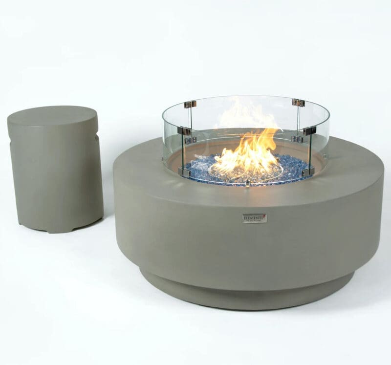 Colosseo Fire Table - Avenue Design high end outdoor furniture in Montreal