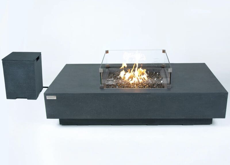 Cannes Fire Table - Avenue Design high end outdoor furniture in Montreal