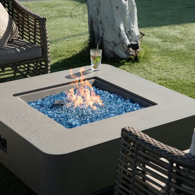 Lucerne Fire Table - Avenue Design high end outdoor furniture in Montreal